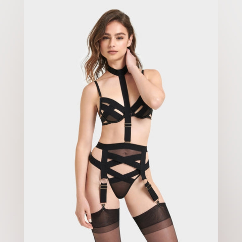 Bluebella Mandra 3 Piece Lingerie Set